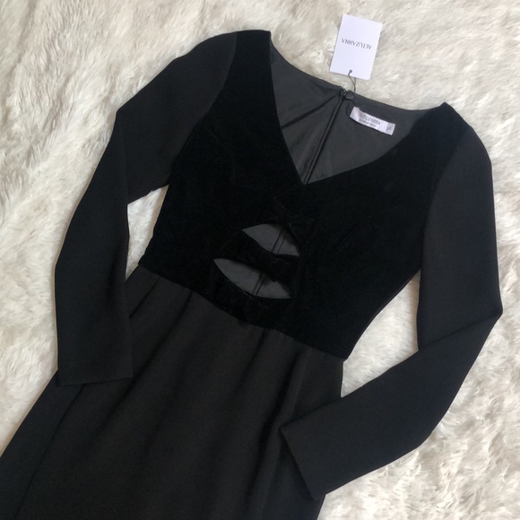 Altuzarra NWT Amindra Long Sleeve Black Dress 🖤 - Picture 3 of 11